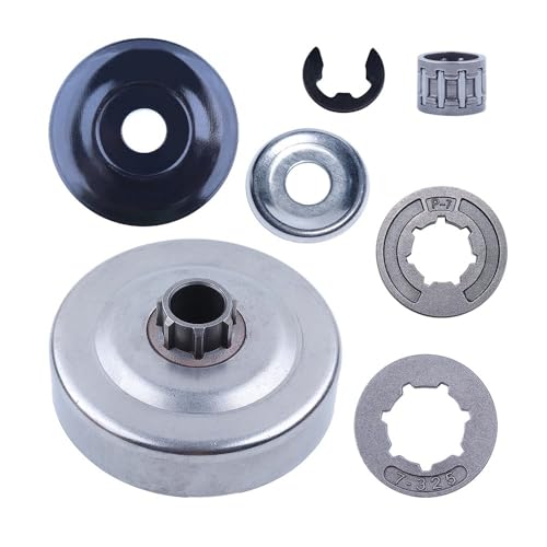 Kupplungstrommel, 17 mm, Kettenrad-Unterlegscheibe, Abdeckungssatz, passend for 024 026 MS240 MS260 MS261 MS270 MS280 MS281 MS291 Kettensäge .325 P-7T Kupplungstrommel, 17 mm, Kettenrad-Unterlegscheibe, Abdeckungssatz, passend for 024 026 MS240 MS260 MS261 MS270 MS280 MS281 MS291 Kettensäge .325 P-7T von PhGKBz