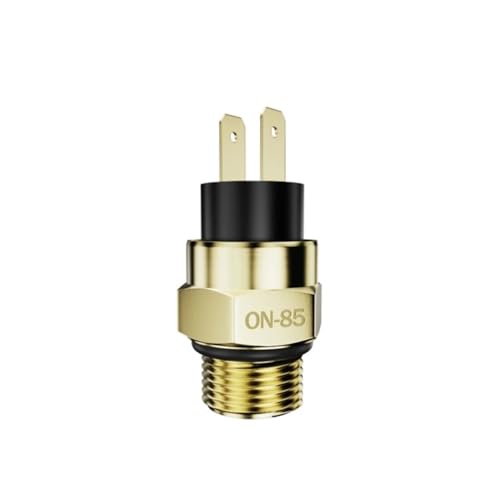 M14 65/75/80/85 ℃ Elec Kühler Kühlmittel Temperatur Thermostat Schalter Temp Sensor Fit for ATV Quad Motorrad Zubehör(M14 85D) von PhGKBz