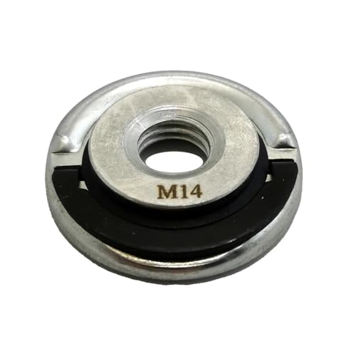 M14 Schnellspannflanschmutter Gewinde Winkelschleifer Selbstsichernder Pressplattenschleifer Passend for Winkelschleifer-Klemmflansch(M14-A) von PhGKBz