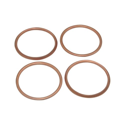 Motorrad Auspuffrohr Dichtung Fit for Hon CB1100 00-03 CB1300 97-99 CB750 91-03 CBR1100 97-08 XRV750 93-03 Kaw ZZR600 05-06(4pcs) von PhGKBz