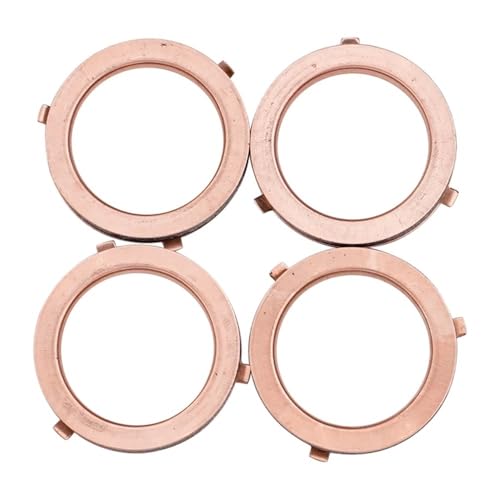 Motorrad Auspuffrohr Dichtung Fit for Ya XV125 Vira 1997-1999 XV125S 1999-2000 XC50 V 04-05 XC125 Cyg(4pcs) von PhGKBz