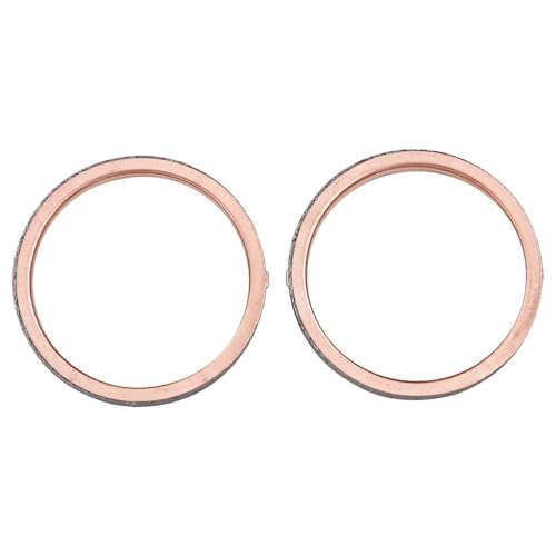 Motorrad Auspuffrohr Dichtung Fit for Ya XVS650 1997-2018 XVS400 DragS 400 96-17 YP400 05-15 XVS110 99-09 45.5 * 38.5 * 5,5mm(2 pcs) von PhGKBz