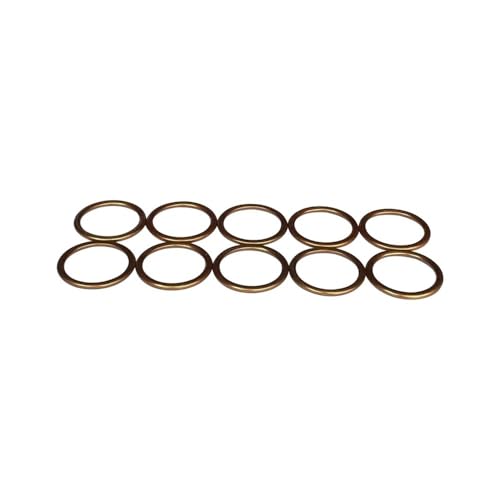 Motorrad-Auspuffrohrdichtung passend for Hon CB600F Horn 98-08 CB600FA 07-08 CB600S F2 00-03 CB900F Horn 02-06 CB-1 89-90(10pcs) von PhGKBz