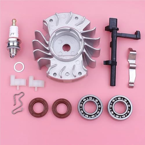 Passend for MS180 MS170 018 017 Kettensäge Ersatzteil Kurbellager Öldichtung Schalter Welle Kontaktfeder Schwungrad Passend for MS180 MS170 018 017 Kettensäge Ersatzteil Kurbellager Öldichtung Schalter Welle Kontaktfeder Schwungrad von PhGKBz