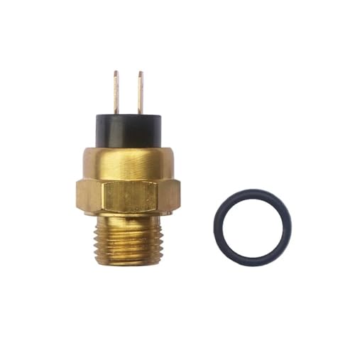 Passend for Motorrad M16 65/75/80/85/90/95 ° Wassertemperatursensor Kupfer Kühler Kühlmittellüfter Wassertemperatur Thermostatschalter Sensor(85) von PhGKBz