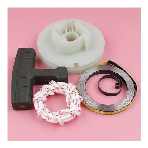 Rückstoß Rücklauf Starter Pulley Griff Feder Seil Kit Fit for 362 365 371 372 385 390 Kettensäge Teile Rückstoß Rücklauf Starter Pulley Griff Feder Seil Kit Fit for 362 365 371 372 385 390 Kettensäge Teile von PhGKBz