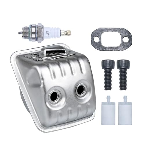 Schraube Kraftstoff F Kit Fit for 450 445 445e w Zündkerze Gas Kettensäge Ersatzteile OE 544147702 von PhGKBz