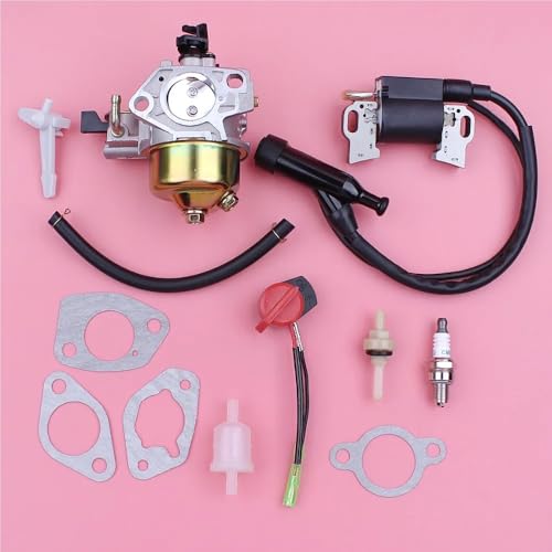 Vergaser Carb Zündspule Fit for GX390 13HP GX 390 Rasenmäher Motor Motor EIN Aus Stopp Schalter Öl Joint F kit Vergaser Carb Zündspule Fit for GX390 13HP GX 390 Rasenmäher Motor Motor EIN Aus Stopp Schalter Öl Joint F kit von PhGKBz