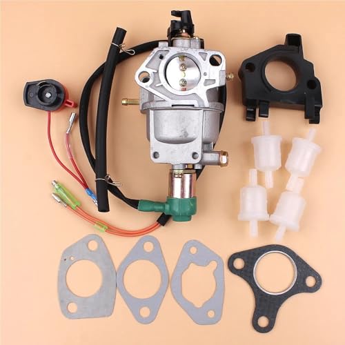 Vergaser-Magnetventil-Ansaugkrümmerdichtung F-Kit Passend for GX390 GX 390 188F 190F 5KW 6.5KW Generatormotor Vergaser-Magnetventil-Ansaugkrümmerdichtung F-Kit Passend for GX390 GX 390 188F 190F 5KW 6.5KW Generatormotor von PhGKBz