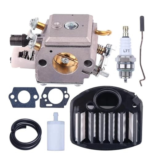 Vergaser-Tune-up-Service-Kit Passend for Hus 359 357 357XP CS2156 CS2159 Kettensäge C3-EL42 505203001 von PhGKBz