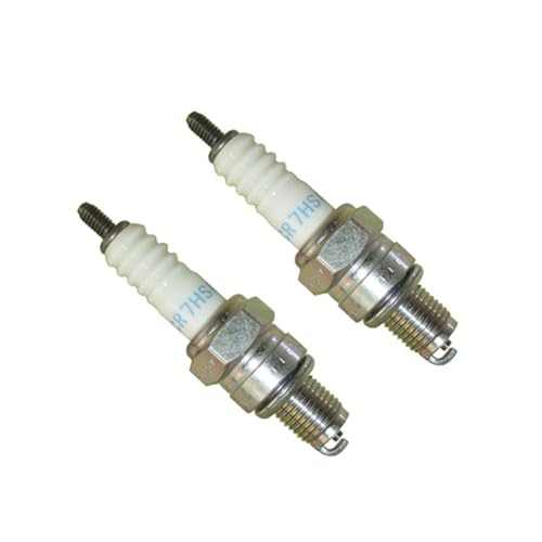 Zündkerze CR7HSA Passend for Hon CRF80F TRX90 XR100R XR80R Kaw KLX140 KSF50 90 Kym Peop 150 Pol OUTL 50(2pcs) von PhGKBz