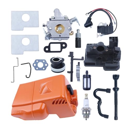 Zylinderabdeckung Vergaser Zündspule Passend for MS180 MS170 018 017 Tune-up Kit AF Gehäuse Kettensäge Ersatzteile von PhGKBz