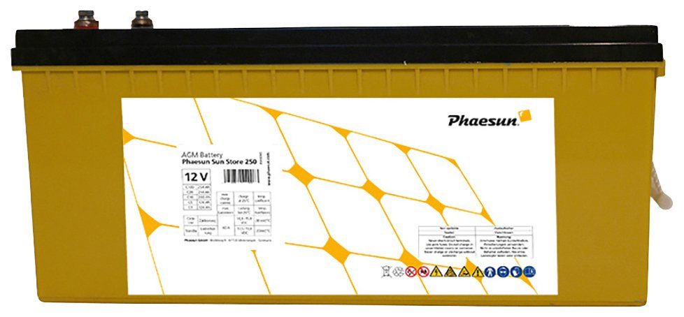 Phaesun AGM Sun Store 250 Solarakkus (12 V) von Phaesun