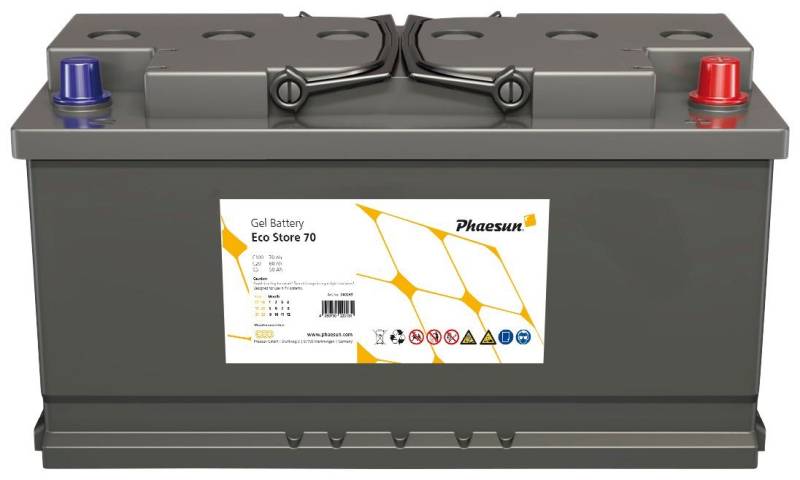 Phaesun Eco Store 235 Solarakkus (12 V), 235 Ah (C100), 210 Ah (C20), 12 VDC von Phaesun