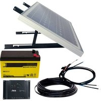 Phaesun Energy Generation Kit Solar Rise Nine 1.0 600299 Solar-Set 10 Wp inkl. Akku, inkl. Anschluss von Phaesun