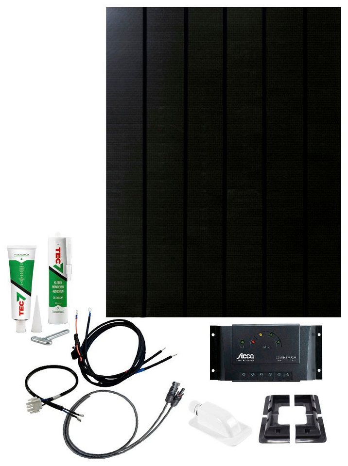 Phaesun Solaranlage Caravan Kit Sun Pearl 150 W, 150 W, Monokristallin, (Komplett-Set) von Phaesun