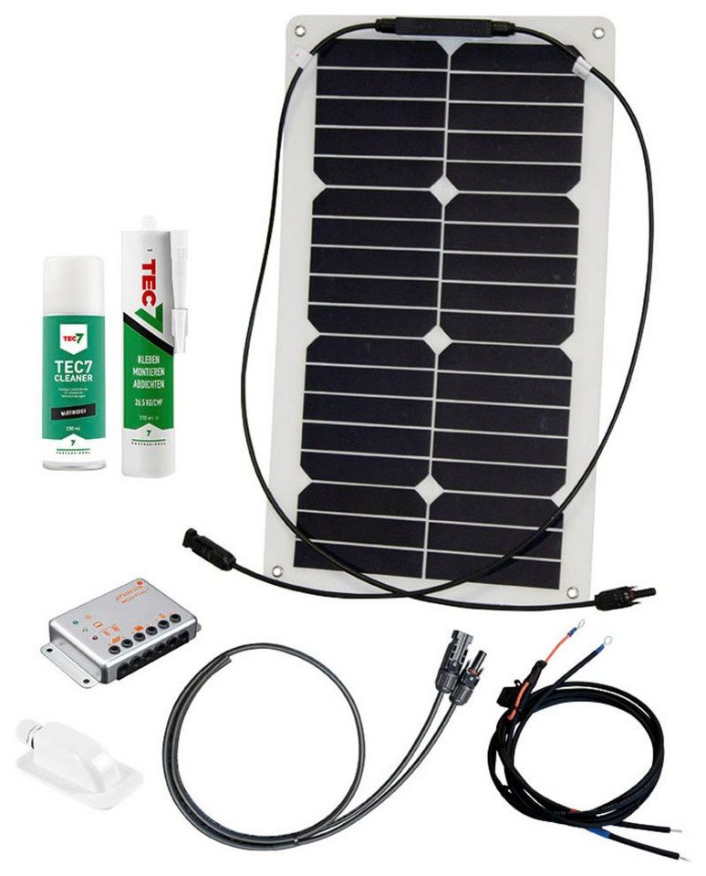 Phaesun Solaranlage Energy Generation Kit, Flex Rise 20 W, 20 W, Monokristallin, (Komplett-Set) von Phaesun