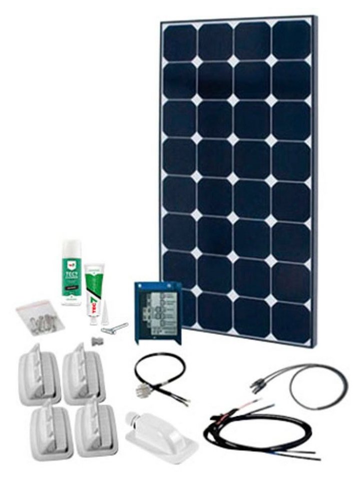 Phaesun Solaranlage SPR Caravan Kit, Solar Peak LR1218 120 W, 120 W, Monokristallin, (Komplett-Set) von Phaesun