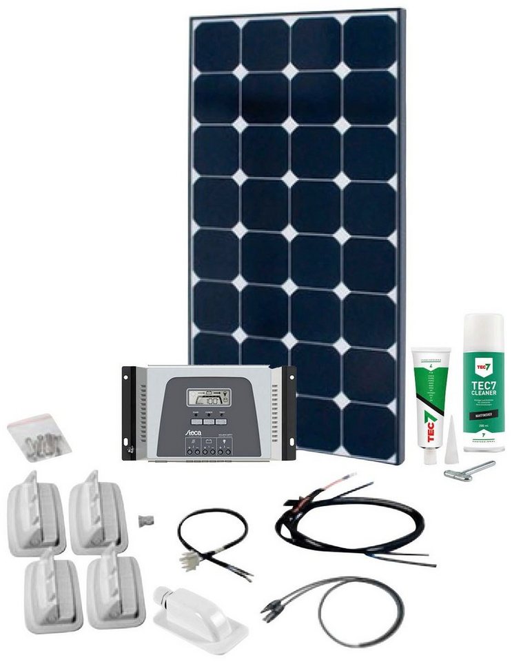 Phaesun Solaranlage SPR Caravan Kit, Solar Peak MPPT 3020 120 W, 120 W, Monokristallin, (Komplett-Set) von Phaesun