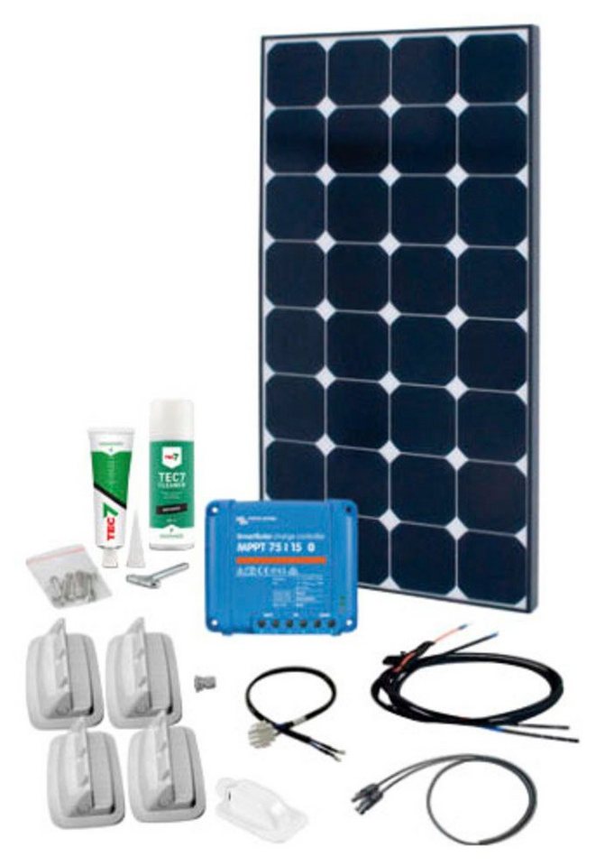 Phaesun Solaranlage SPR Caravan Kit, Solar Peak MPPT SMS15 120 W, 120 W, Monokristallin, (Komplett-Set) von Phaesun
