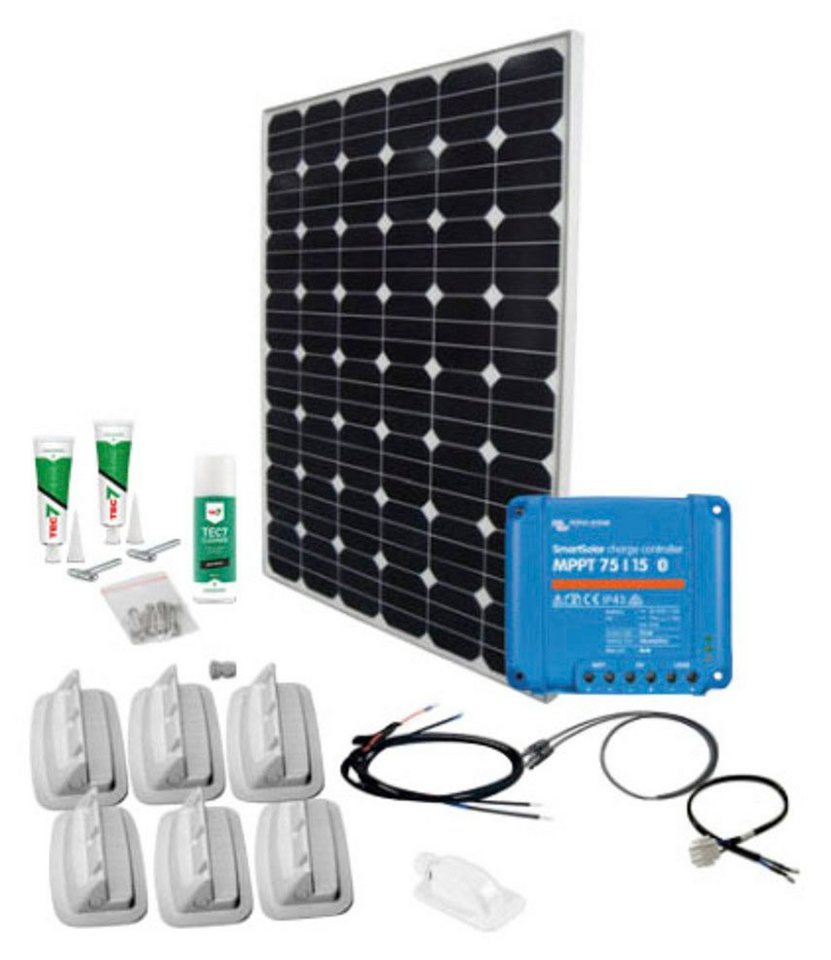 Phaesun Solaranlage SPR Caravan Kit, Solar Peak MPPT SMS15 170 W, 170 W, Monokristallin, (Komplett-Set) von Phaesun