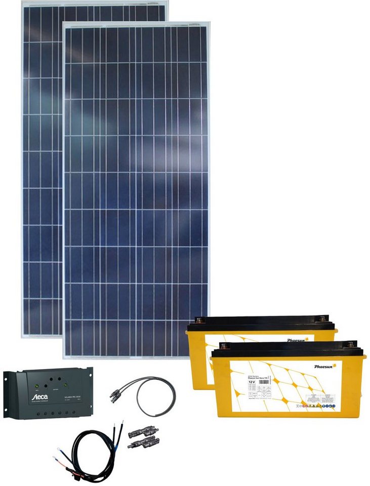 Phaesun Solarmodul Energy Generation Kit Solar Rise, 165 W, (Set), 165 W von Phaesun