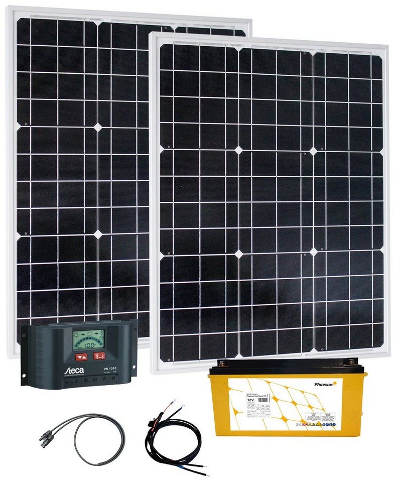 Phaesun Solarmodul Energy Generation Kit Solar Rise, 50 W, (Set), 50 W von Phaesun