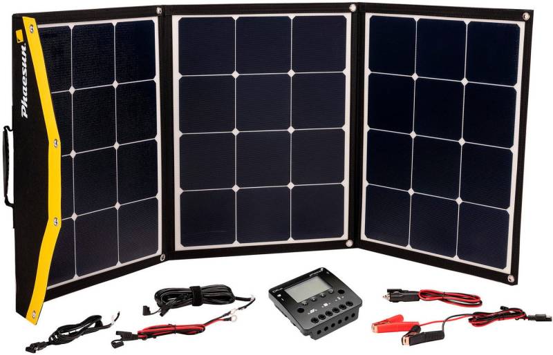 Phaesun Solarmodul »Module Kit Phaesun Fly Weight 135 Premium«, 135 W, Monokristallin, (Komplett-Set, 2-St) von Phaesun