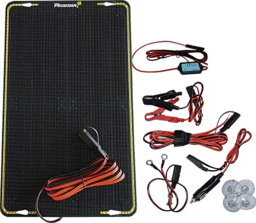 Phaesun Sun Trickle 310419 Solar-Ladegeraet 12W, Schwarz von Phaesun