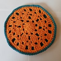 Baumwolle Blume Mandala Hotpad, Handgefertigt, 2Er Set von PhamilyPhibers