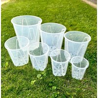 Transparente Pflanzentöpfe Mit Seitliche Löcher| Blumentopf | Pflanzenbehälter Behälter Für Pflanzen| Durchsichtig Pflanzenhilfe Transparente Pflanzentöpfe Mit Seitliche Löcher| Blumentopf | Pflanzenbehälter Behälter Für Pflanzen| Durchsichtig Pflanzenhilfe von PhamousPlantsShop