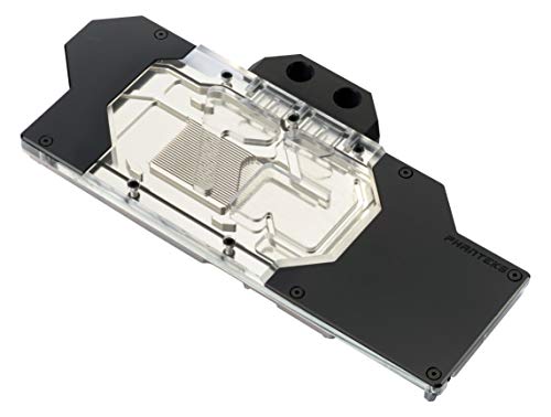 PHANTEKS PH-GB2080TiFE_BK01 Glacier G2080Ti Founders Edition Full Water Block RGB Grafikkarte, Schwarz von Phanteks