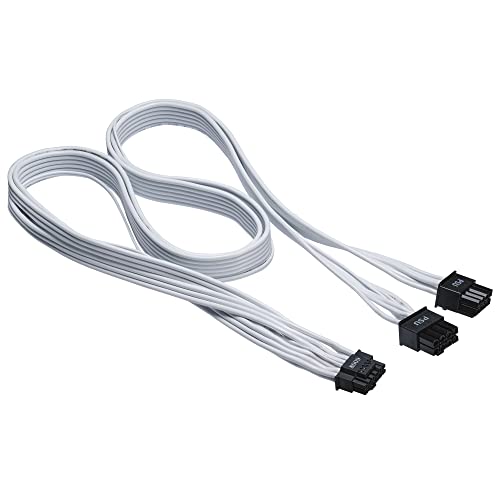 Phanteks 2 x 8-Pin PCIe auf 12VHPWR PCIe 5.0 Adapter - weiß Phanteks 2 x 8-Pin PCIe auf 12VHPWR PCIe 5.0 Adapter - weiß von Phanteks