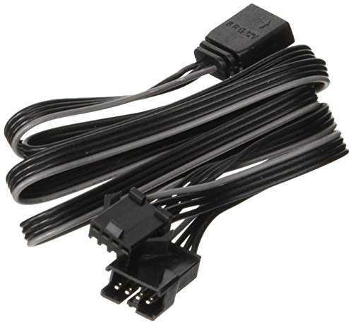 Phanteks, Motherboard-RGB-LED-Adapter (PH-CB_RGB4P), 1 x Signalkabel (0,609 m, 4-polig, schwarz), 1 x Verlängerungs-Stecker (12 V, RGB, LED, G, R, B), 1 x Motherboard-Stecker, 1 x RGB-LED-Steckerleiste (schwarz). Phanteks, Motherboard-RGB-LED-Adapter (PH-CB_RGB4P), 1 x Signalkabel (0,609 m, 4-polig, schwarz), 1 x Verlängerungs-Stecker (12 V, RGB, LED, G, R, B), 1 x Motherboard-Stecker, 1 x RGB-LED-Steckerleiste (schwarz). von Phanteks