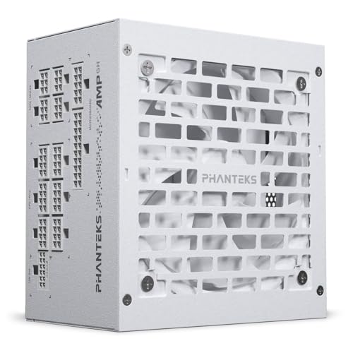 Phanteks AMP GH V2 1000W PC-Netzteil Weiß, 1000 Watt ATX-Netzteil, PCIe 5.1, ATX 3.1 PSU | 80 Plus Platinum, alle Kabel abnehmbar, leise Phanteks AMP GH V2 1000W PC-Netzteil Weiß, 1000 Watt ATX-Netzteil, PCIe 5.1, ATX 3.1 PSU | 80 Plus Platinum, alle Kabel abnehmbar, leise von Phanteks