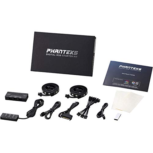 Phanteks Digital RGB Starter Kit PC-LED-Streifen 400mm RGB, PH-DRGB_SKT von Phanteks