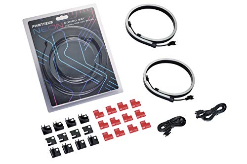 Phanteks Neon Digital RGB LED-Strip Combo-Set PC-LED-Streifen 400mm RGB, PH-NELEDKT_CMBO, 2x400mm von Phanteks