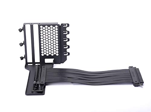 Phanteks PH-VGPUKT_02 – Universelle vertikale GPU-Halterung mit 220 mm Flat Line PCI-E X16 Riser-Kabel-Kit von Phanteks