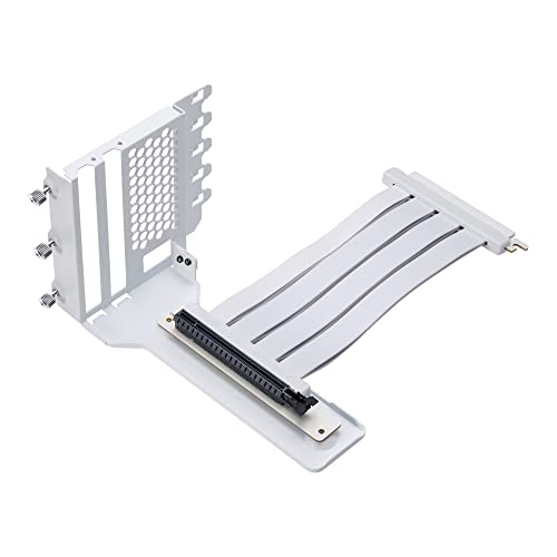 Phanteks Vertikales GPU-Bracket II + PCI-E 4.0 x16 Riser Flachband-Kabel, 22 cm - weiß von Phanteks