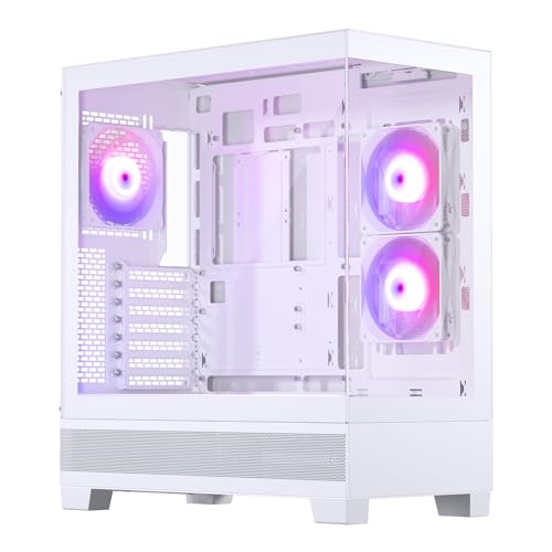 Phanteks XT View Tempered Glass Windows, D-RGB - weiß von Phanteks