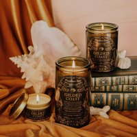 Gilded Coast Soy Candle Süßer Gourmand, Erdig Und Holzig von PhantomRow