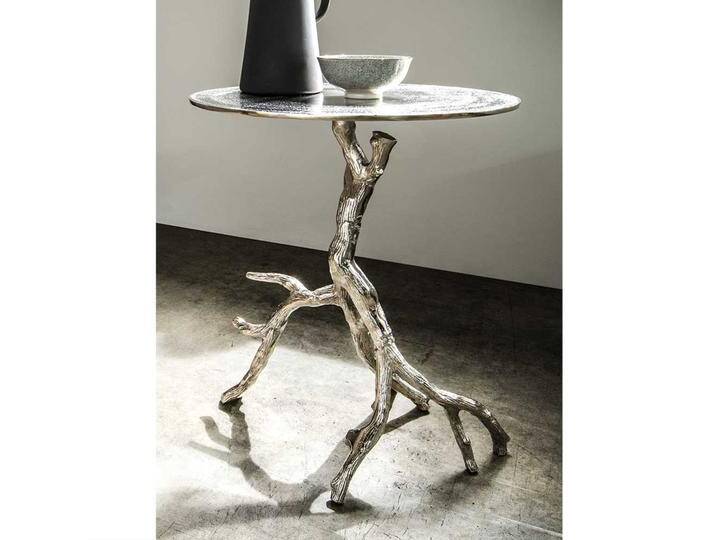 Ast Beistelltisch aus Aluminium modernem Design Ast Beistelltisch aus Aluminium modernem Design von Pharao24.de
