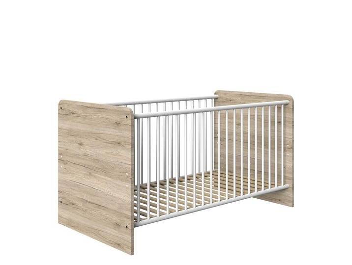 Babybett mit Schublade und Umbauseiten Made in Germany von Pharao24.de