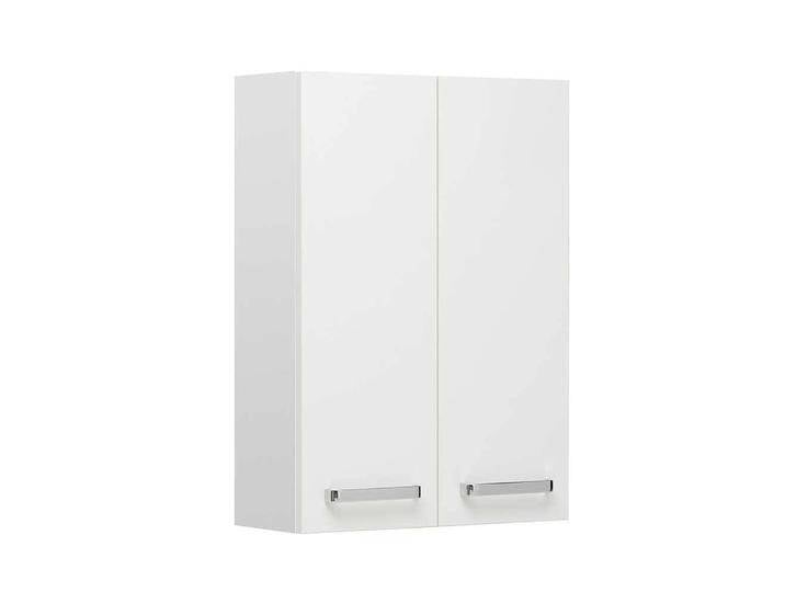 Badschrank Wandschrank mit Drehtüren in Weiß von Pharao24.de