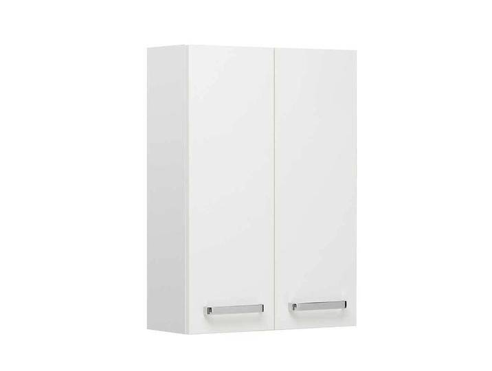Badschrank Wandschrank mit Drehtüren in Weiß von Pharao24.de