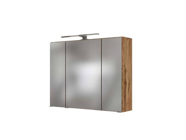 Badspiegelschrank in Wildeichefarben Made in Germany von Pharao24.de