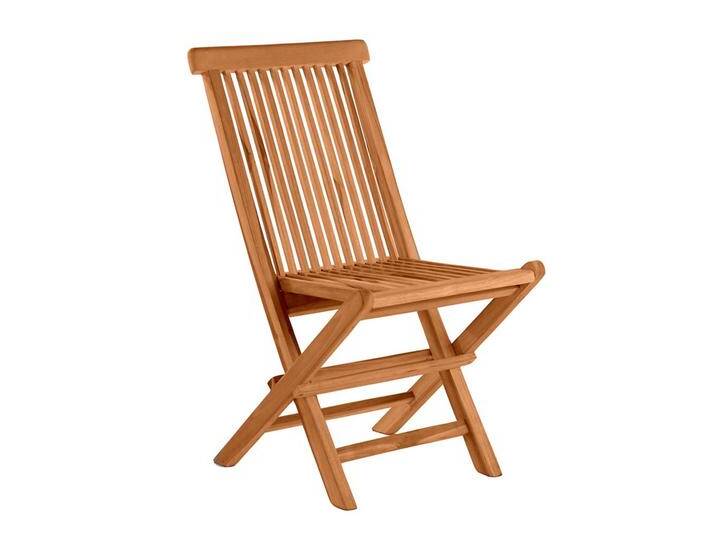 Balkonstühle aus Teak Massivholz klappbar (2er Set) von Pharao24.de
