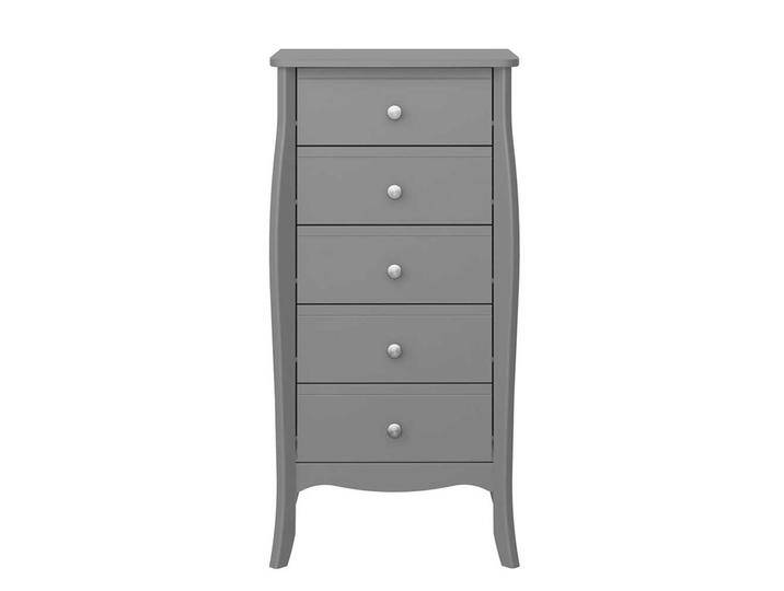 Barock Schubladenkommode in Grau fünf Schubladen Barock Schubladenkommode in Grau fünf Schubladen von Pharao24.de