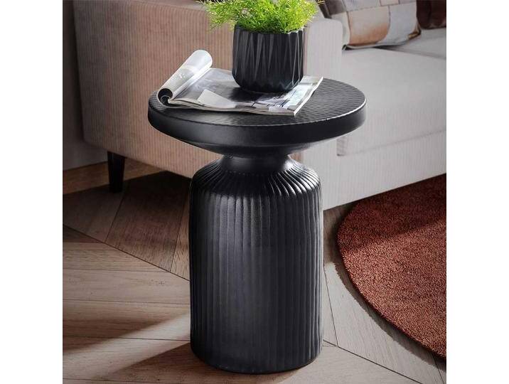 Beistelltisch Sofa Kleiner Tisch in modernem Design aus Aluminium von Pharao24.de