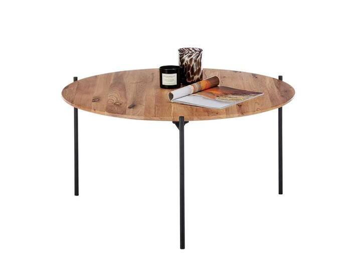 Beistelltisch Sofatisch in Asteichefarben und Schwarz von Pharao24.de